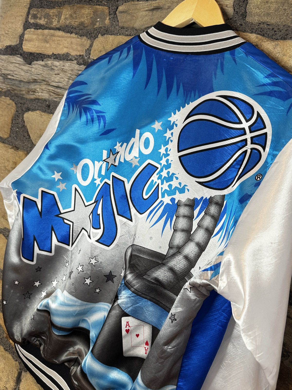 Chalk Line 1990s Chalk Line Orlando Magic Fanimation Satin Jacket Rare Size US M / EU 48-50 / 2 - 5 Thumbnail