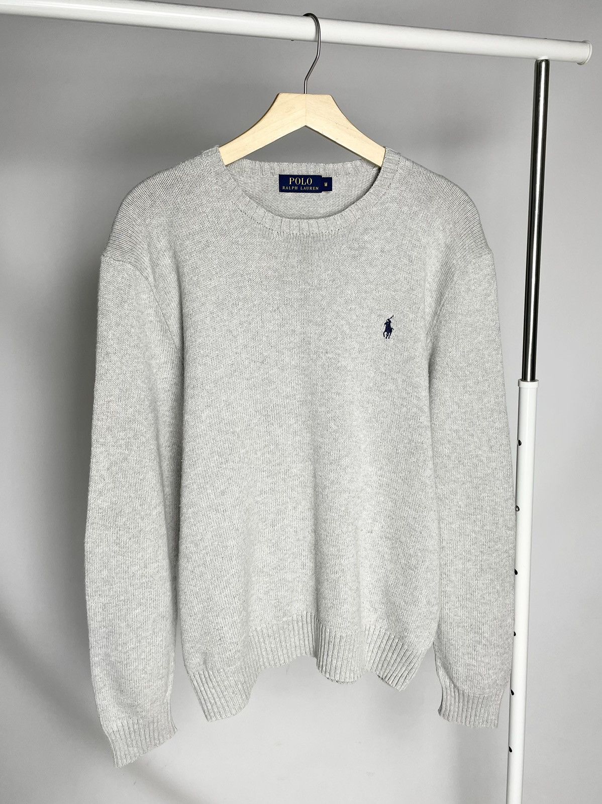Polo Ralph Lauren Polo by Ralph Lauren ( Size M ) Vintage Beige Knit Sweater Size US M / EU 48-50 / 2 - 3 Thumbnail