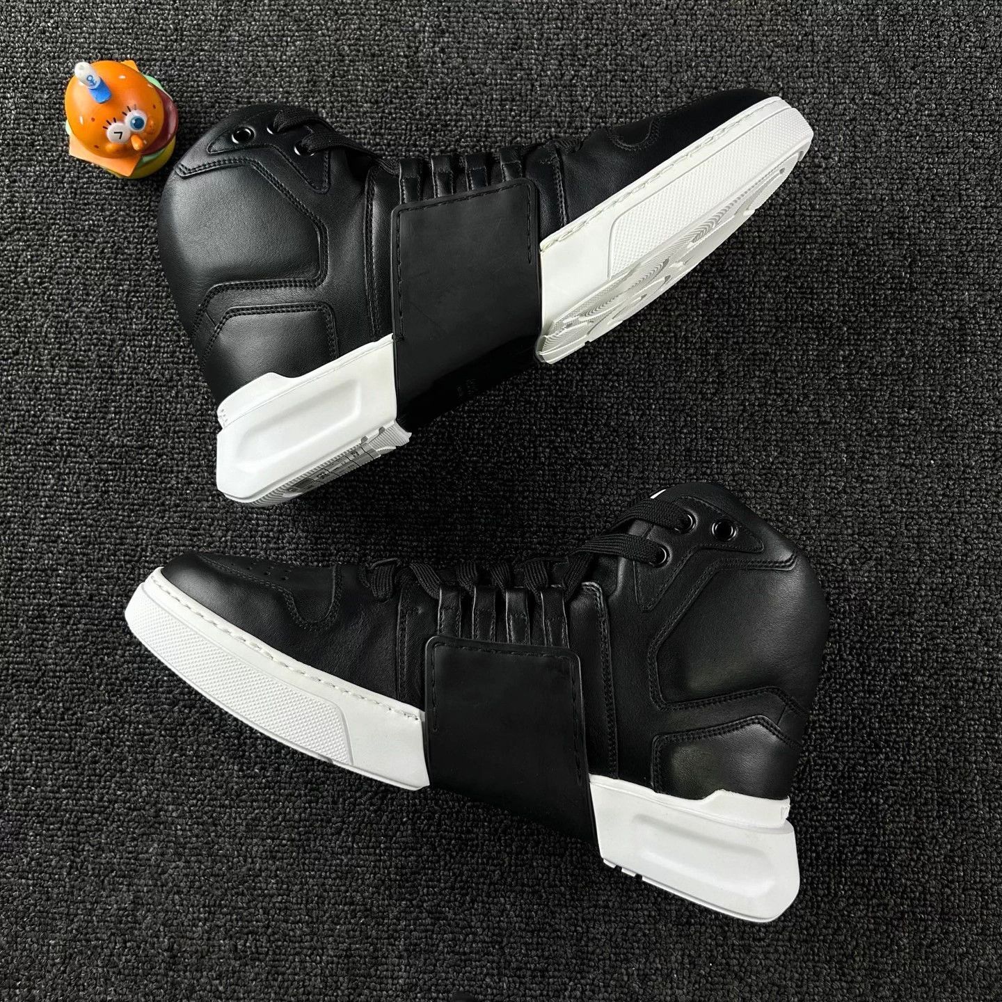 Versace Versace Medusa Black High-Top Sneakers Size US 8 / EU 41 - 3 Thumbnail