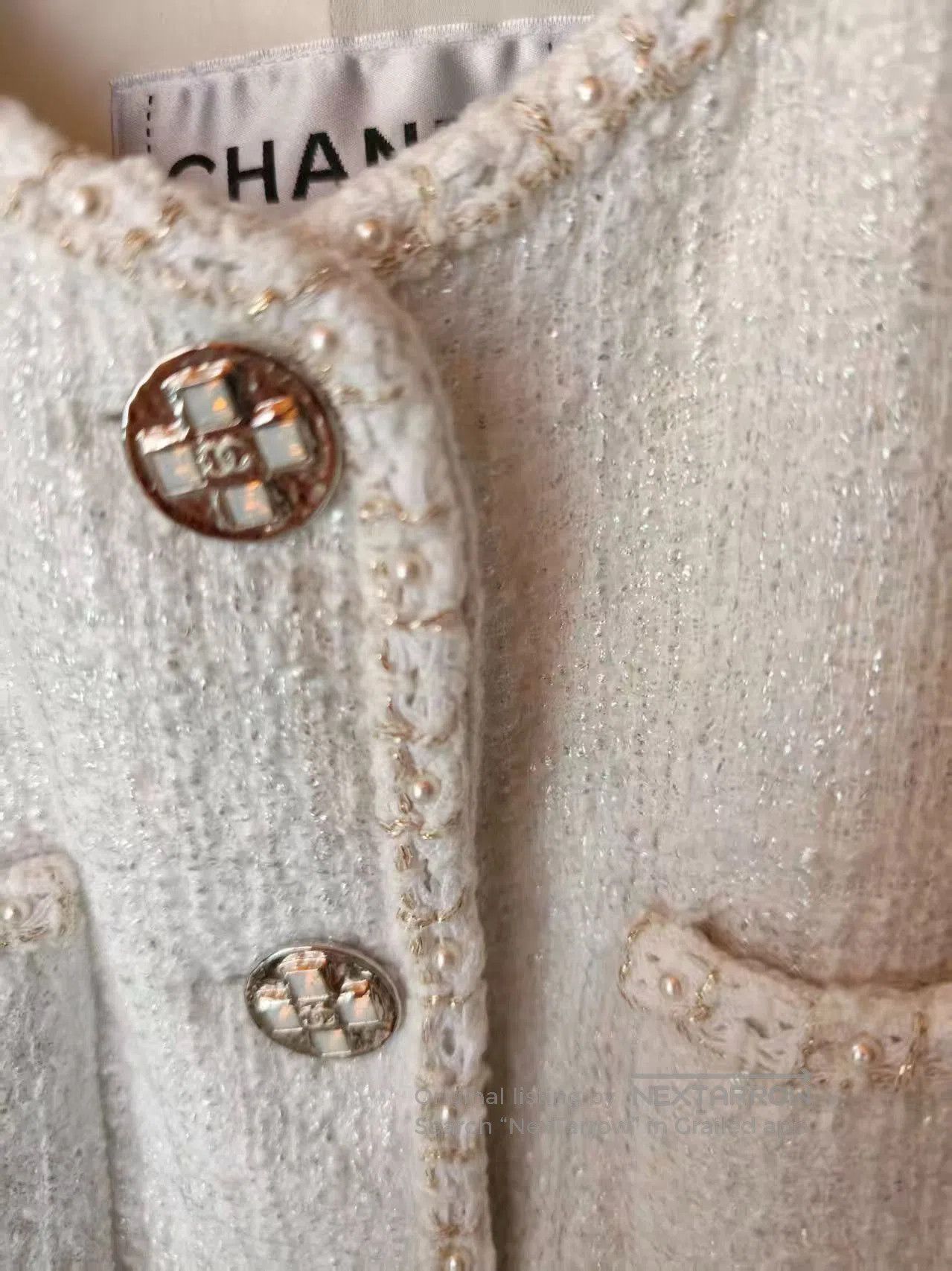 Chanel Chanel Tweed Jacket. Size XS / US 0-2 / IT 36-38 - 2 Thumbnail