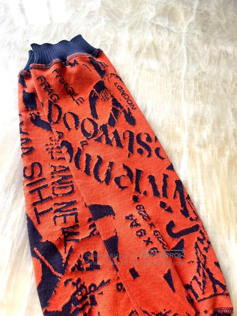 Vivienne Westwood Vivienne Westwood size 52 Orange Y2K arm sleeves Size ONE SIZE - 3 Thumbnail