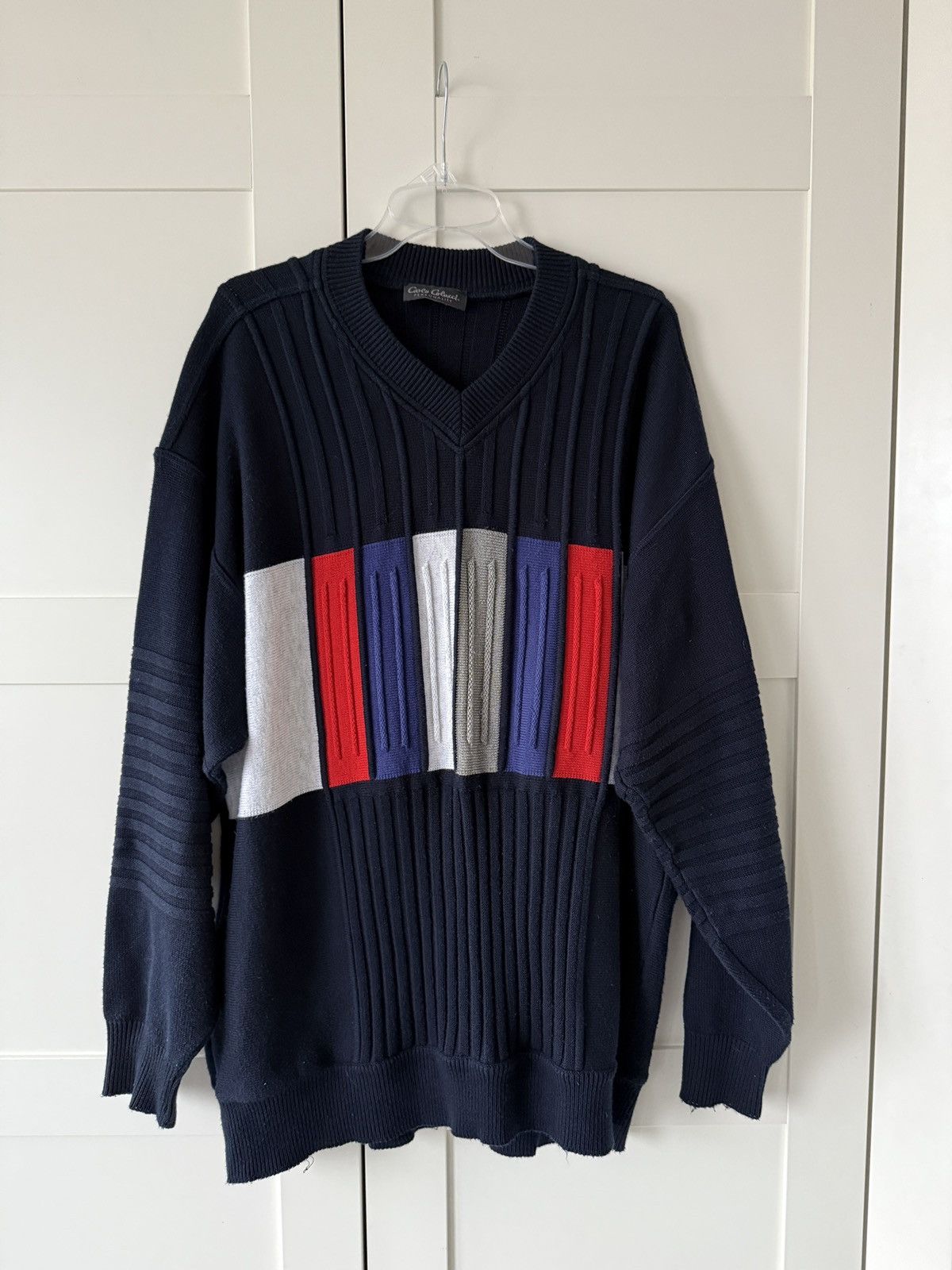 Carlo Colucci Carlo Colucci colorfull Knit size.58 Size US XXL / EU 58 / 5 - 1 Thumbnail