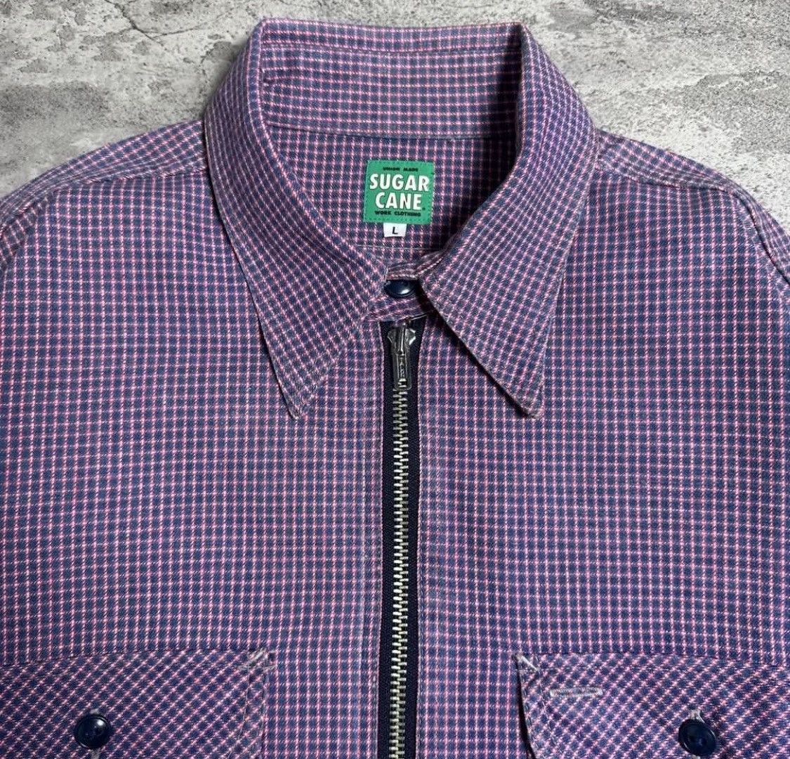 Japanese Brand × Sugar Cane Sugarcane Halfzip Shirt Size US L / EU 52-54 / 3 - 3 Thumbnail