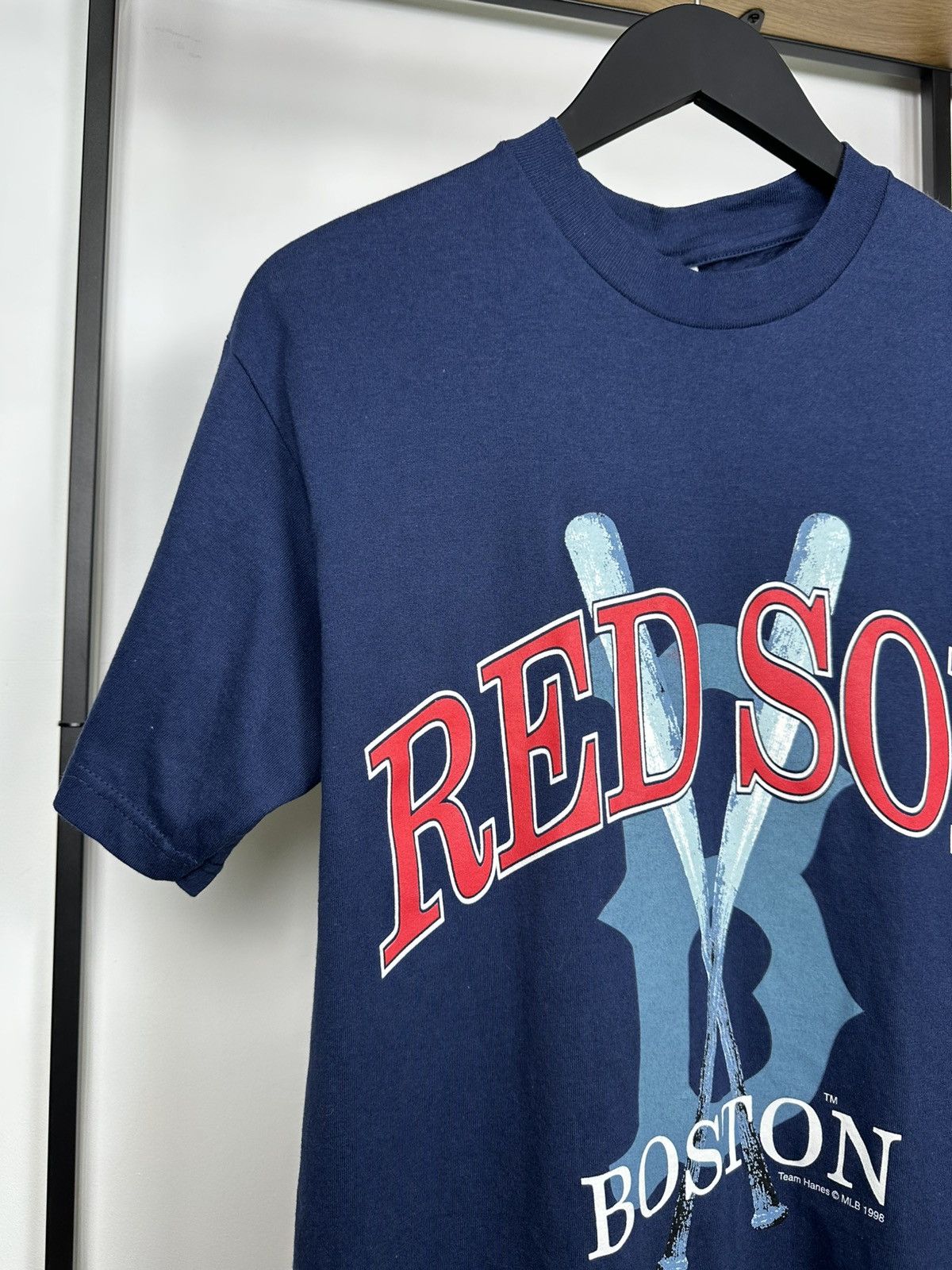 MLB Vintage 1998 Boston Red Sox T Shirt M Blue MLB Baseball Tee Size US M / EU 48-50 / 2 - 2 Thumbnail
