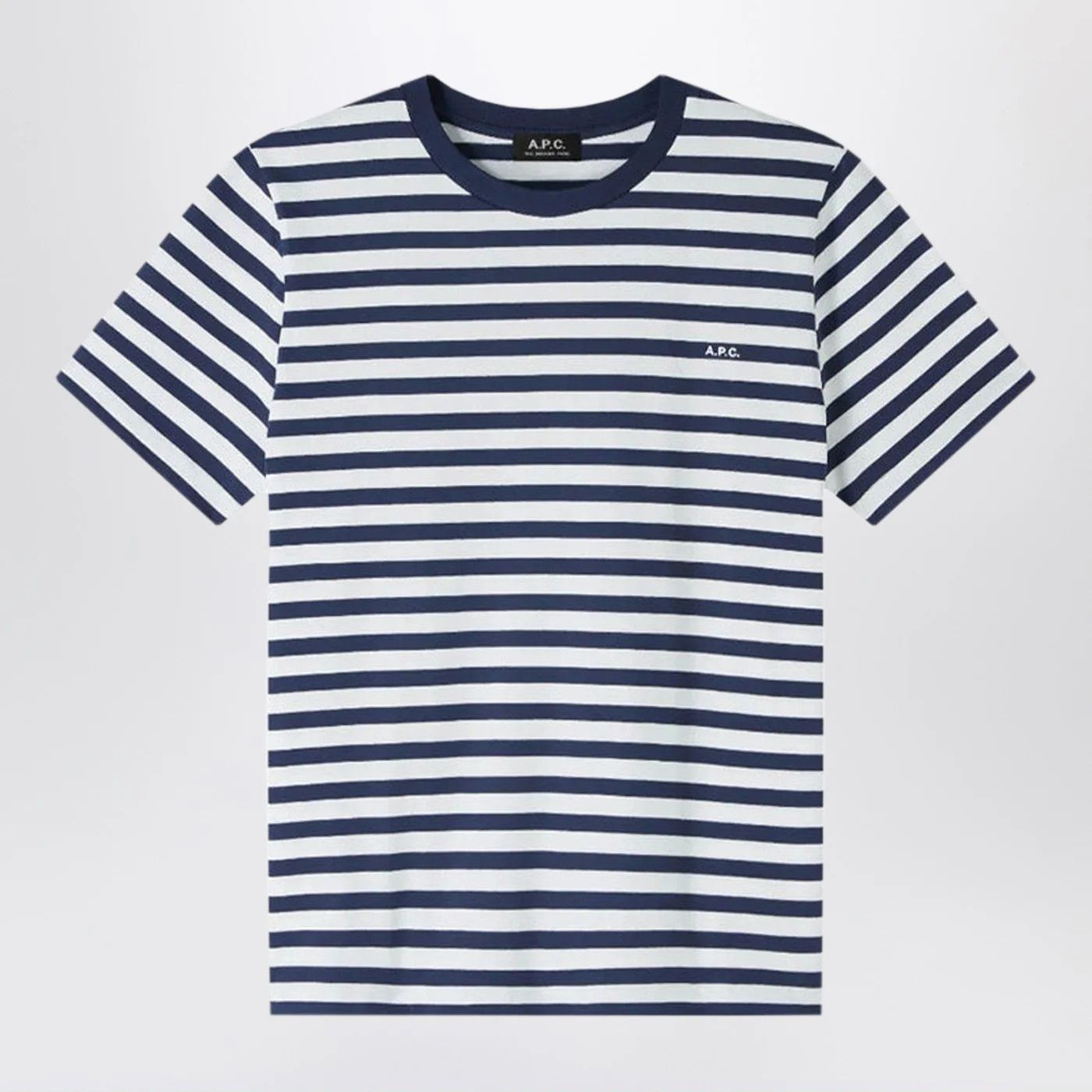 A.P.C. o1d2blof0426 Striped Crew-neck Short Sleeve T-Shirt Size US S / EU 44-46 / 1 - 1 Thumbnail