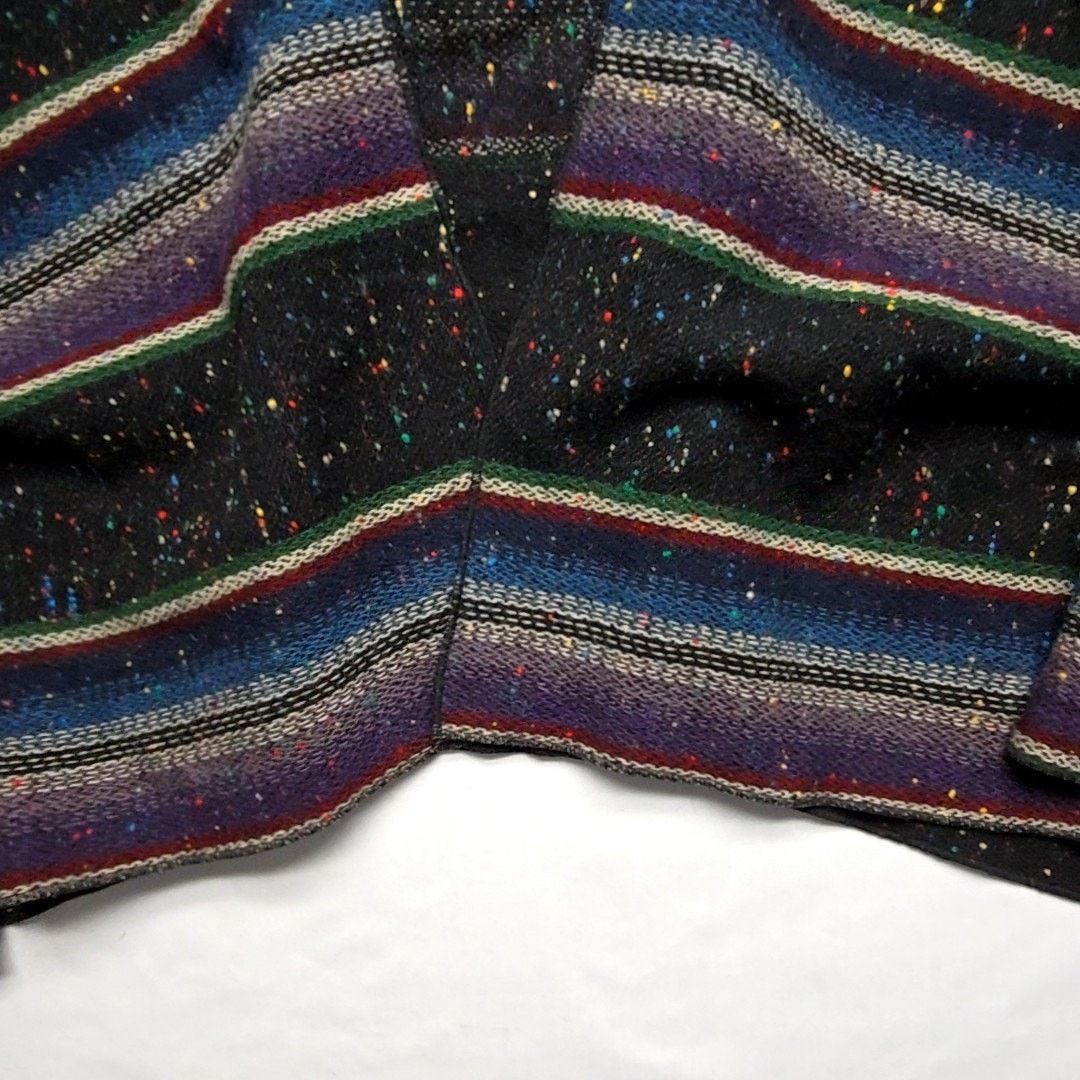 Chicos Vintage Poncho Cardigan Chico's Oversized Women Sweater Size L / US 10 / IT 46 - 4 Thumbnail