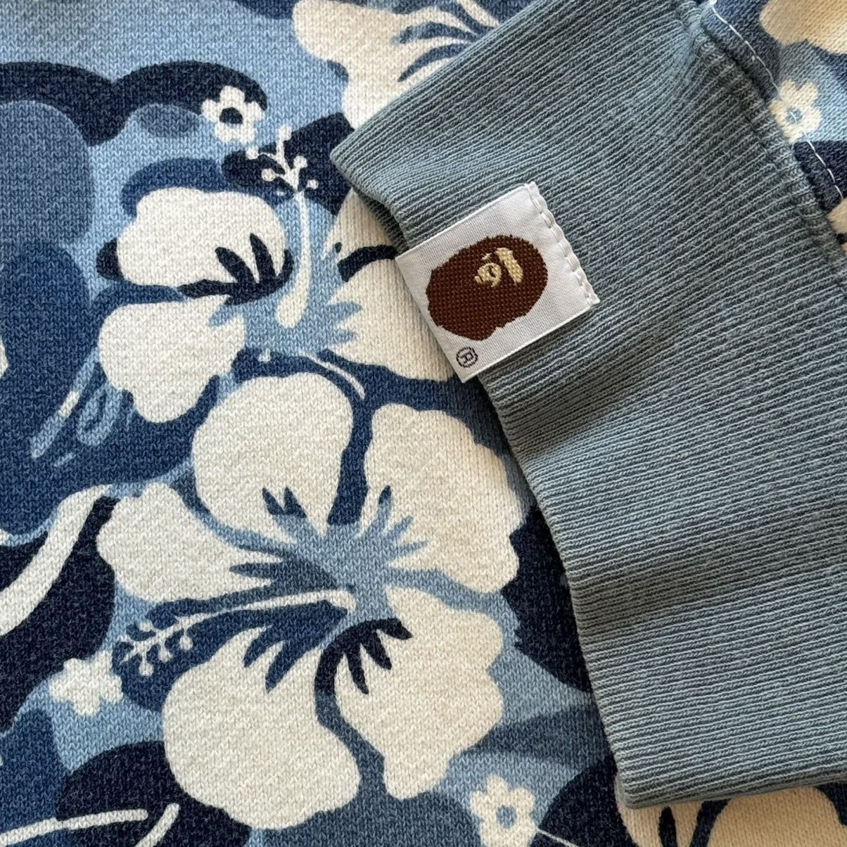 Bape Vintage Nigo Era Aloha Camo Full Zip Up Hoodie Sweater Size US XL / EU 56 / 4 - 14 Thumbnail