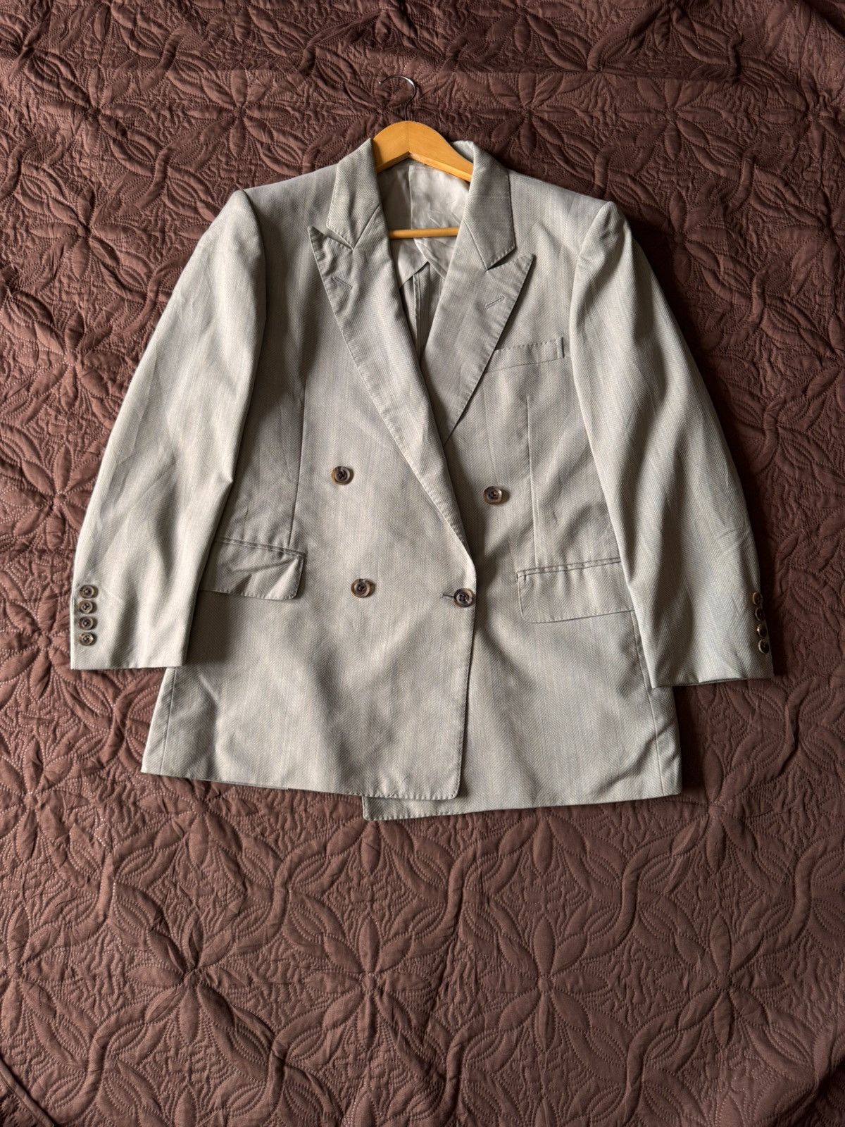 Burberry Vintage burberry blazer jacket Size M / US 6-8 / IT 42-44 - 1 Thumbnail