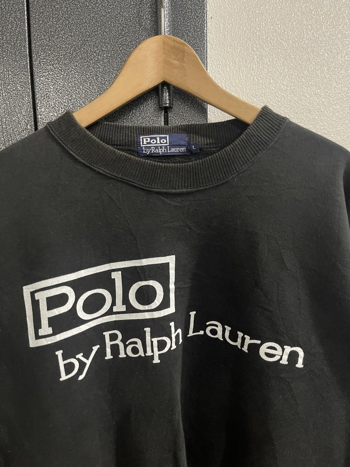 Polo Ralph Lauren Vintage Polo Ralph Lauren Big Logo Sweatshirt Size US L / EU 52-54 / 3 - 6 Thumbnail
