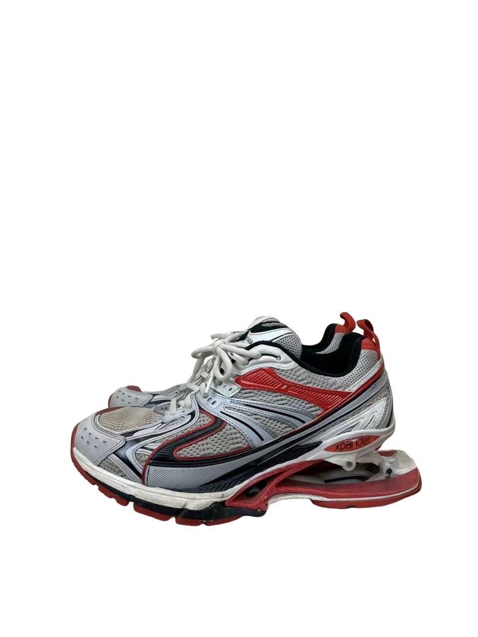 Balenciaga Balenciaga X-Pander Red Grey Sneakers Size 9 Size US 9 / EU 42 - 1 Thumbnail