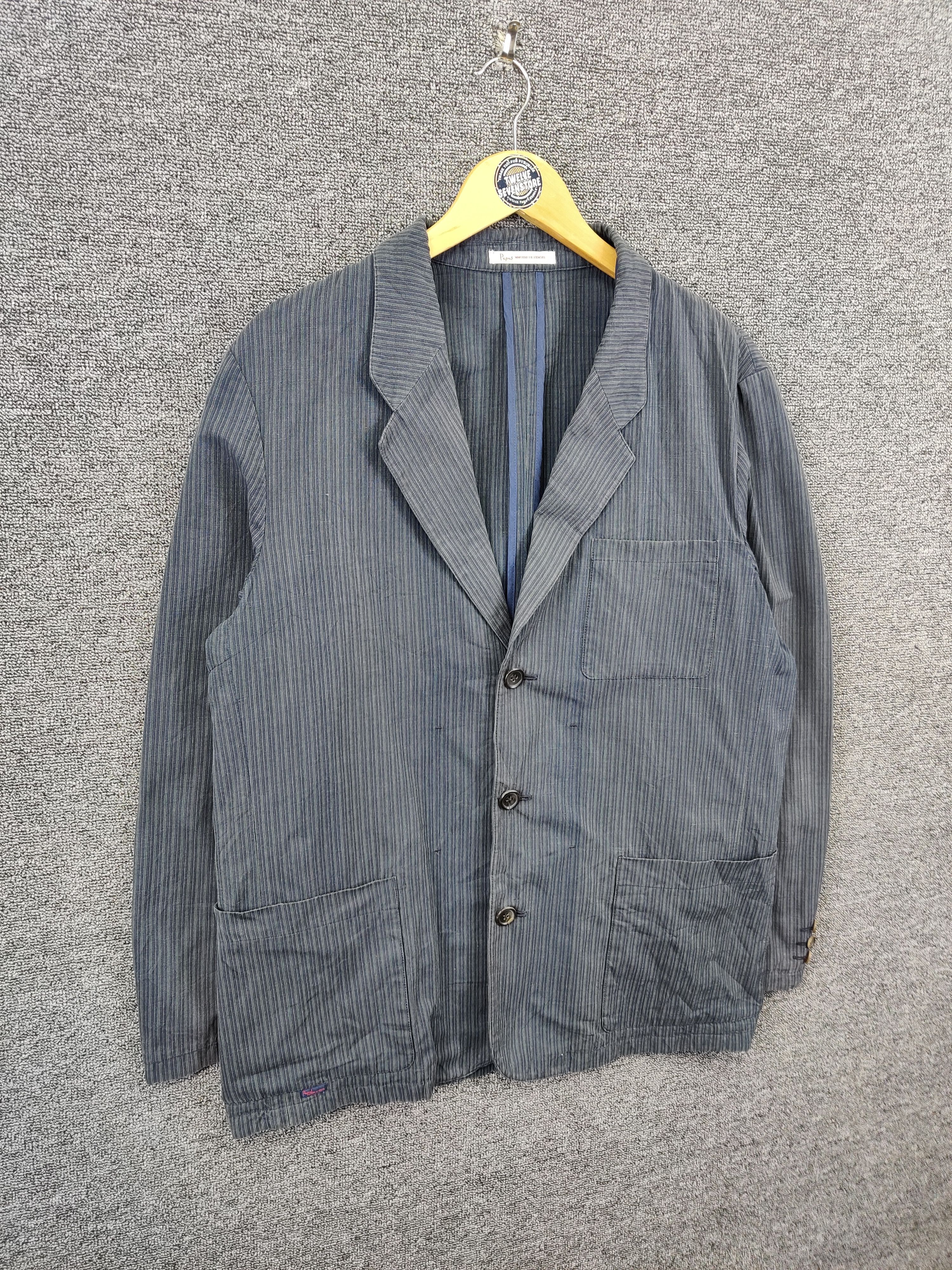 Japanese Brand Vintage Papas Maniere De Heming Blazer Jacket Suit Size US M / EU 48-50 / 2 - 5 Thumbnail