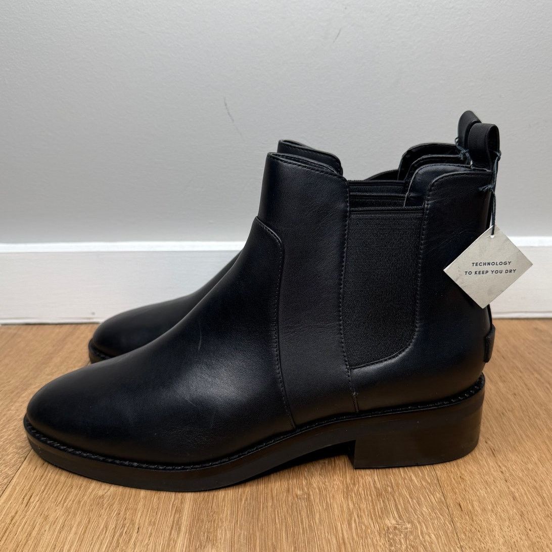 NWT Cole Haan Women's Nora Bootie Black Leather Chelsea Boot