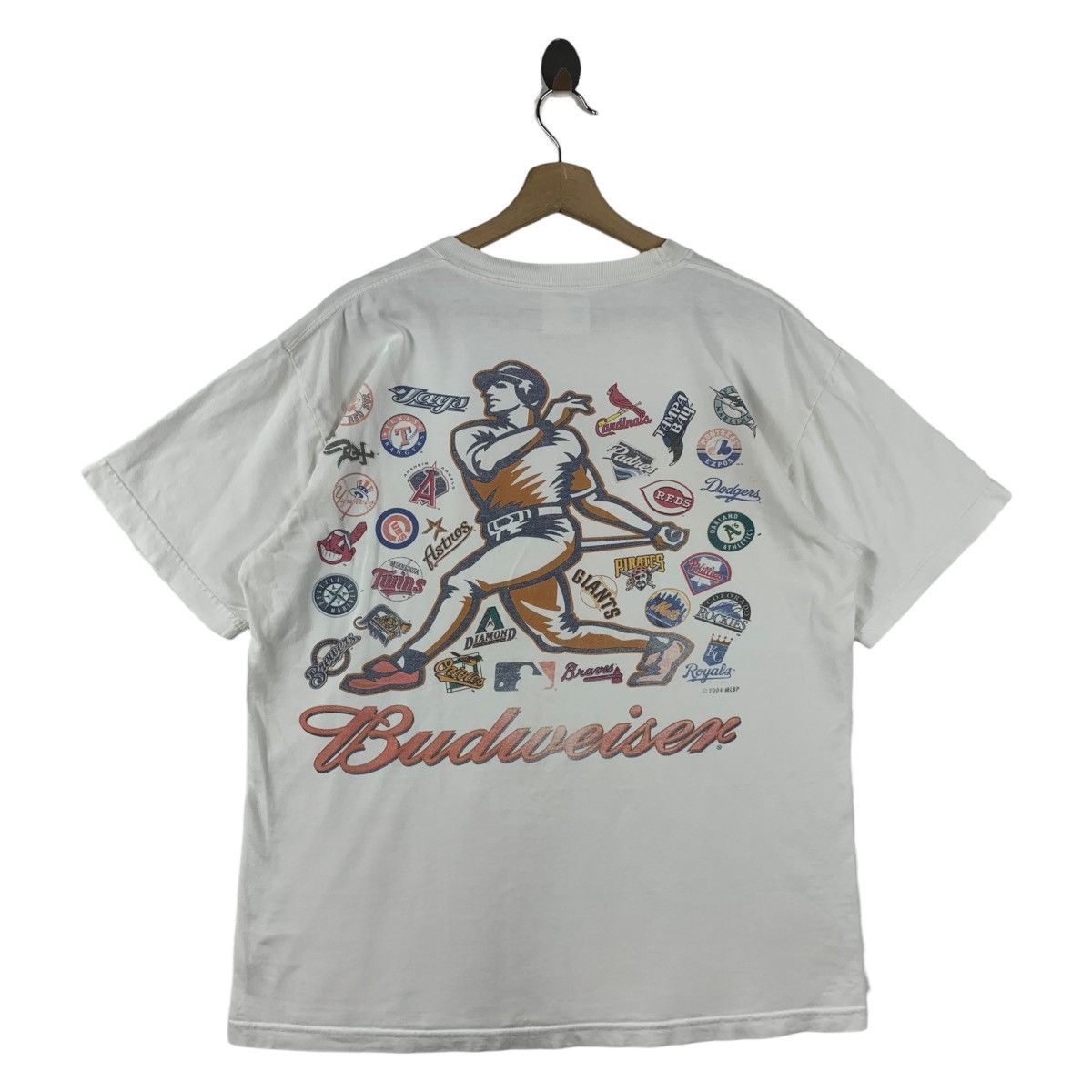 Budweiser × Vintage Vintage BUDWEISER X MLB big print tee Size US L / EU 52-54 / 3 - 1 Thumbnail