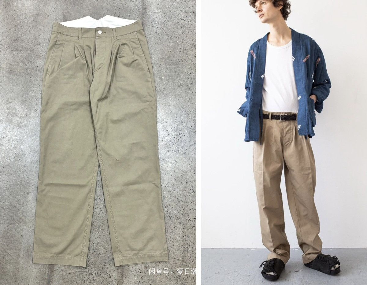 Visvim Visvim 20ss Hakama Pants beige，size3 Size US 35 - 1 Thumbnail