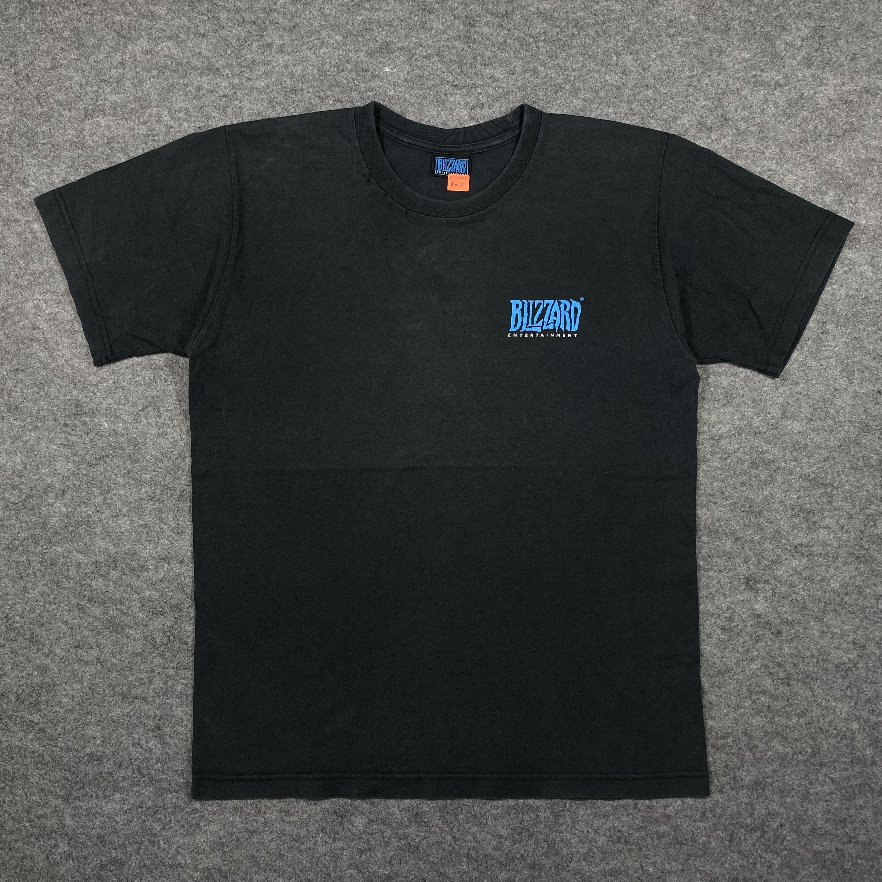 Band Tees VINTAGE 90s Blizzard Entertainment Promo T-Shirt-M069 Size US M / EU 48-50 / 2 - 2 Thumbnail