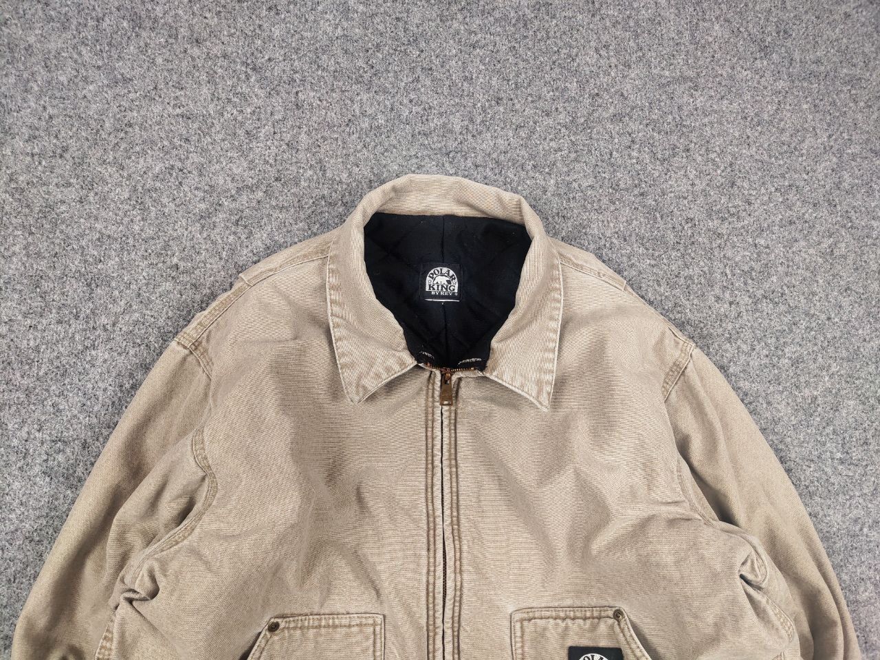 Carhartt Vintage 90's USA Polar King key Jacket detroit carhartt Syle Size US L / EU 52-54 / 3 - 4 Thumbnail