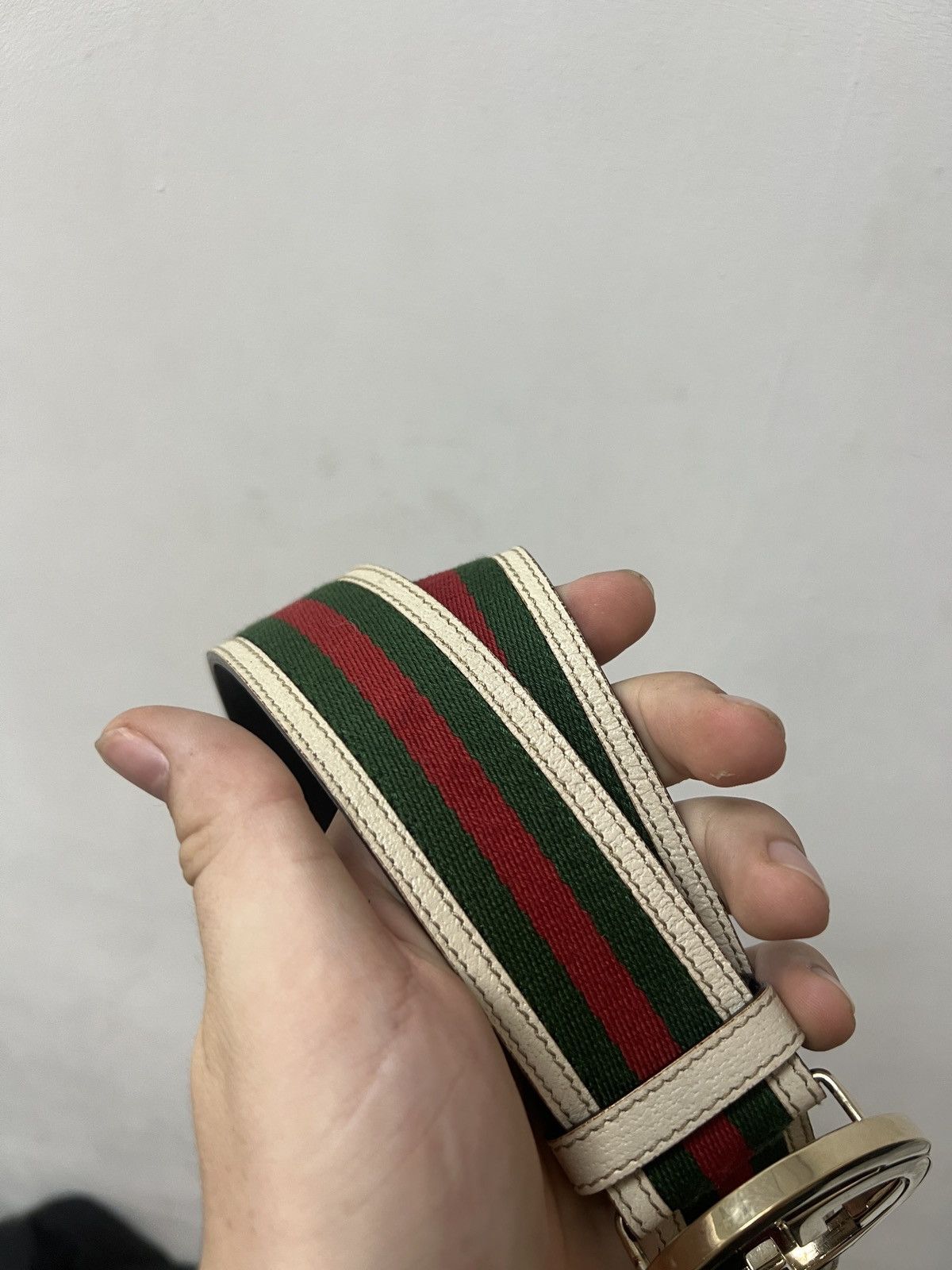 Gucci Gucci Belt Leather Unisex Luxury Size ONE SIZE - 7 Thumbnail