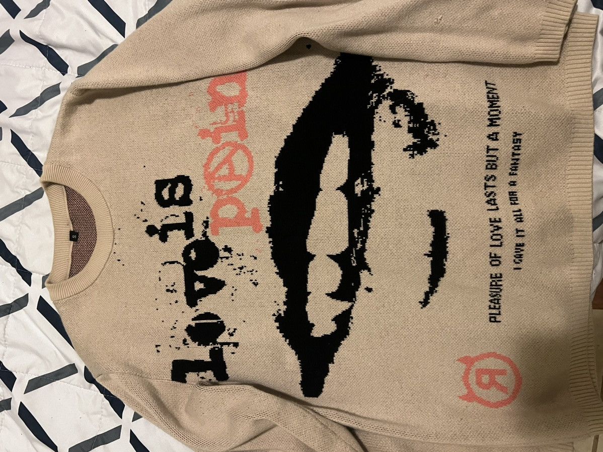 Other Knit “Love Is Pain” design Size US S / EU 44-46 / 1 - 1 Thumbnail