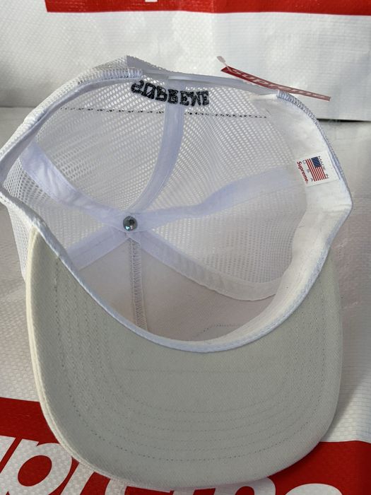 Supreme Supreme Blimp Mesh Back 5-Panel White cap hat | Grailed