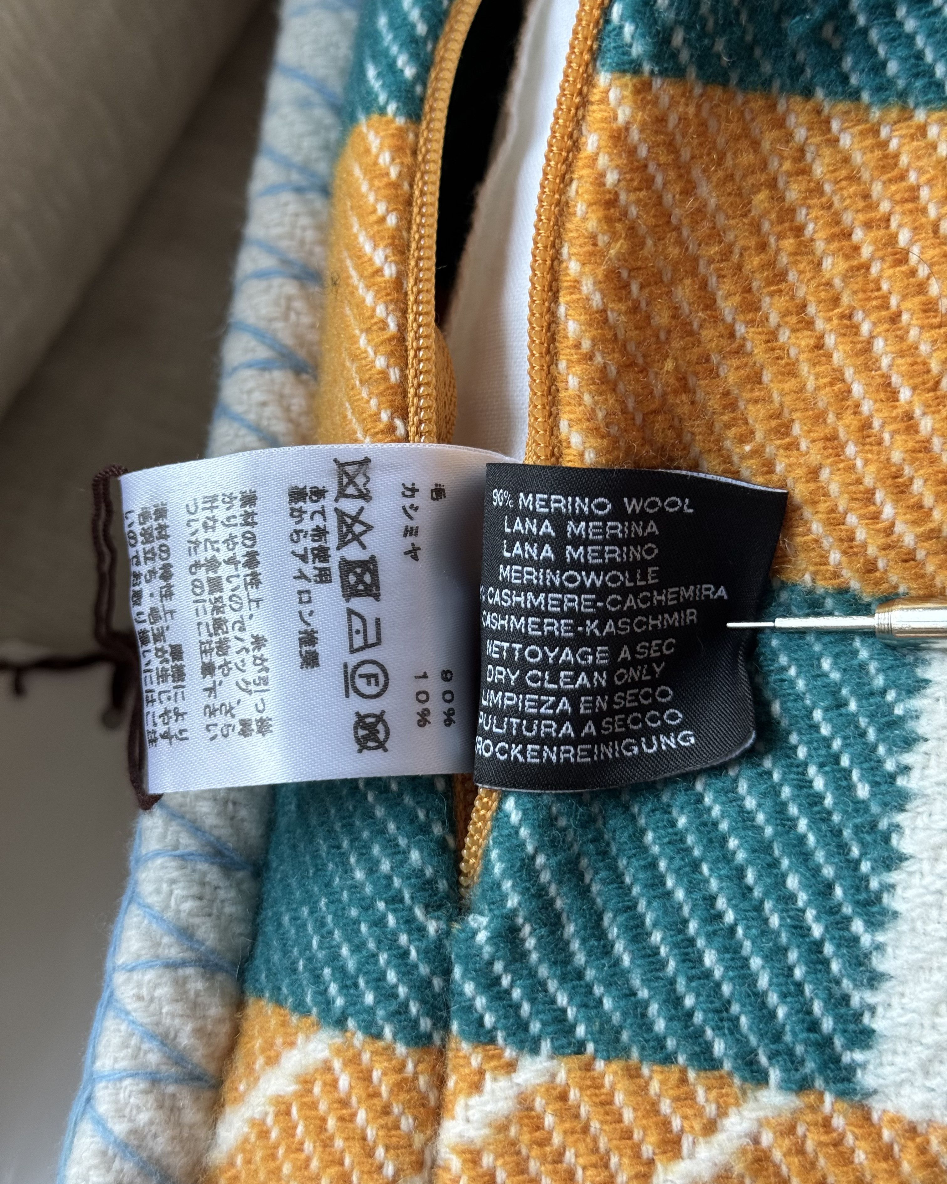 Hermes Ambre Avalon Pillow Cushion Size ONE SIZE - 7 Thumbnail