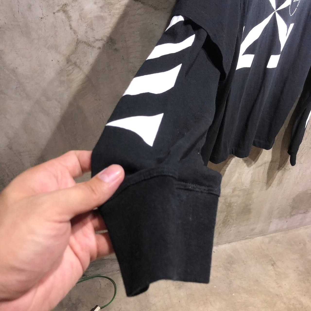 Off-White Off-White Cut Here Double Long sleeves shirt Size US L / EU 52-54 / 3 - 7 Thumbnail
