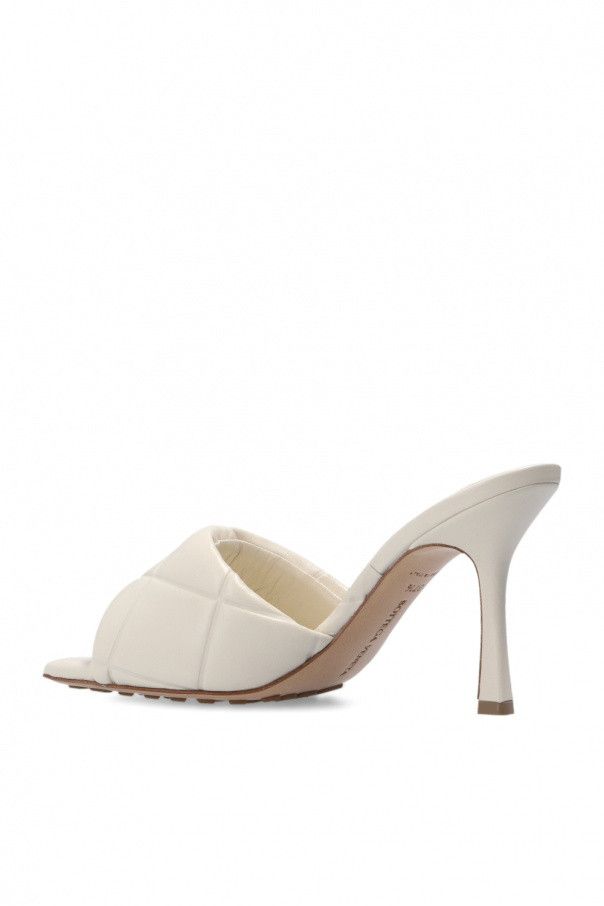 Bottega Veneta o1n1vont1124 Rubber Lido Mules in Off White Size US 11 / IT 41 - 4 Thumbnail