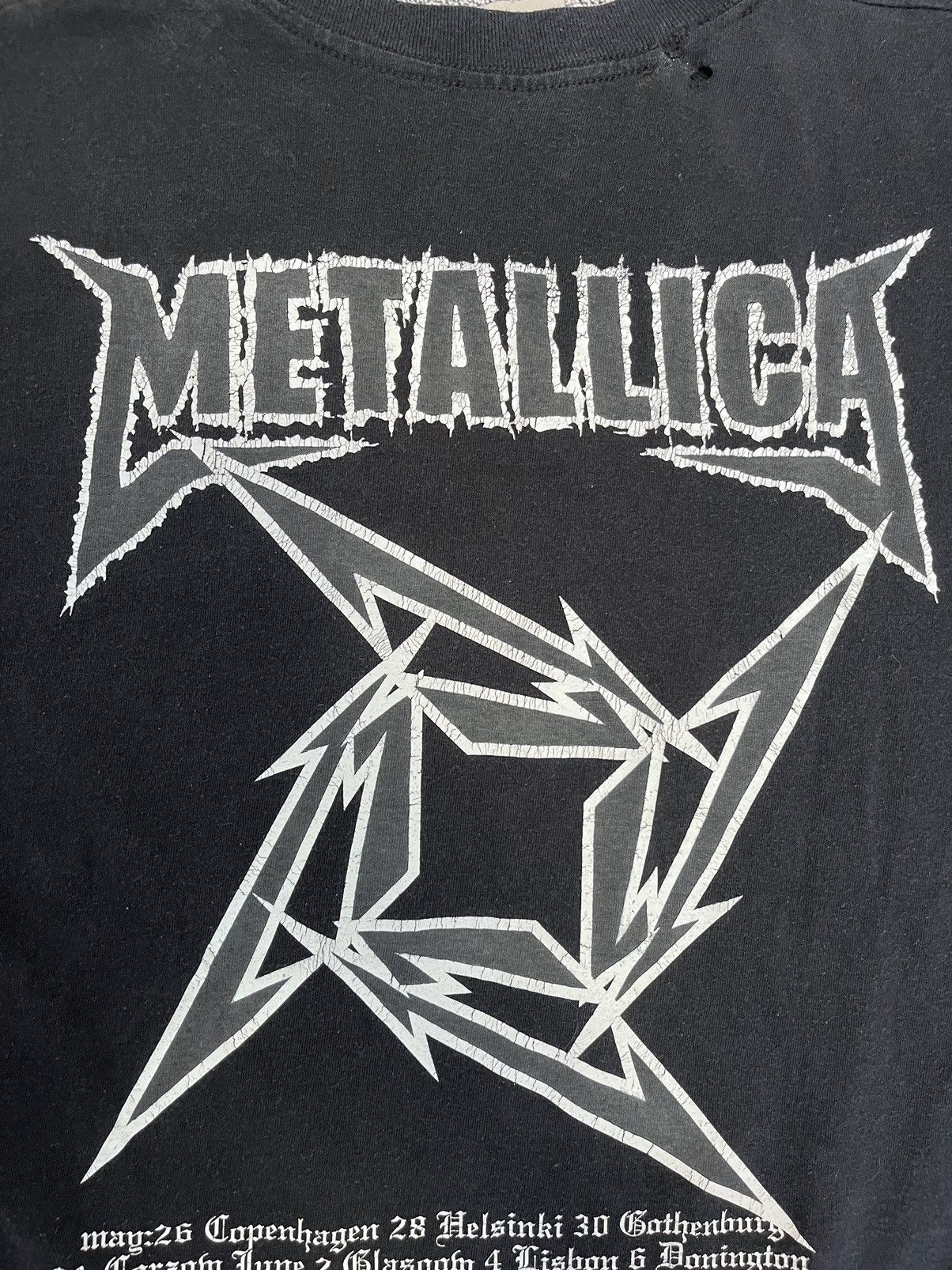Metallica Men’s T- Shirt KILL ‘EM ALL Vintage 2004 Rock Band