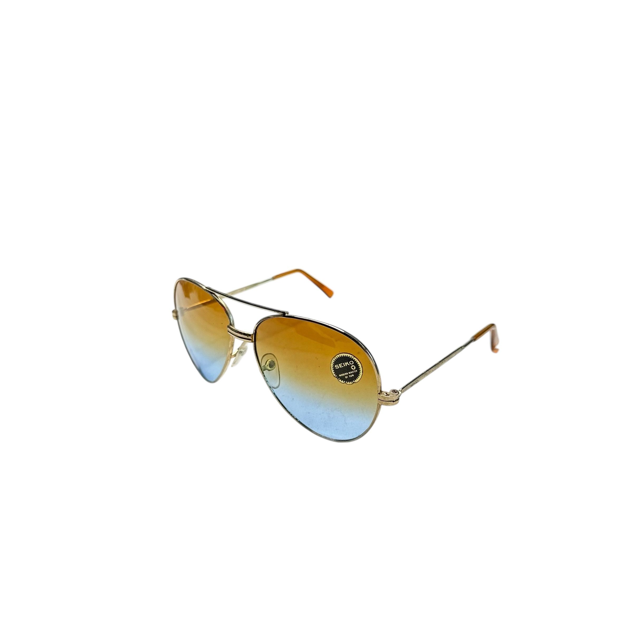 Japanese Brand Seiko Japan Aviator Sunglasses Size ONE SIZE - 1 Thumbnail