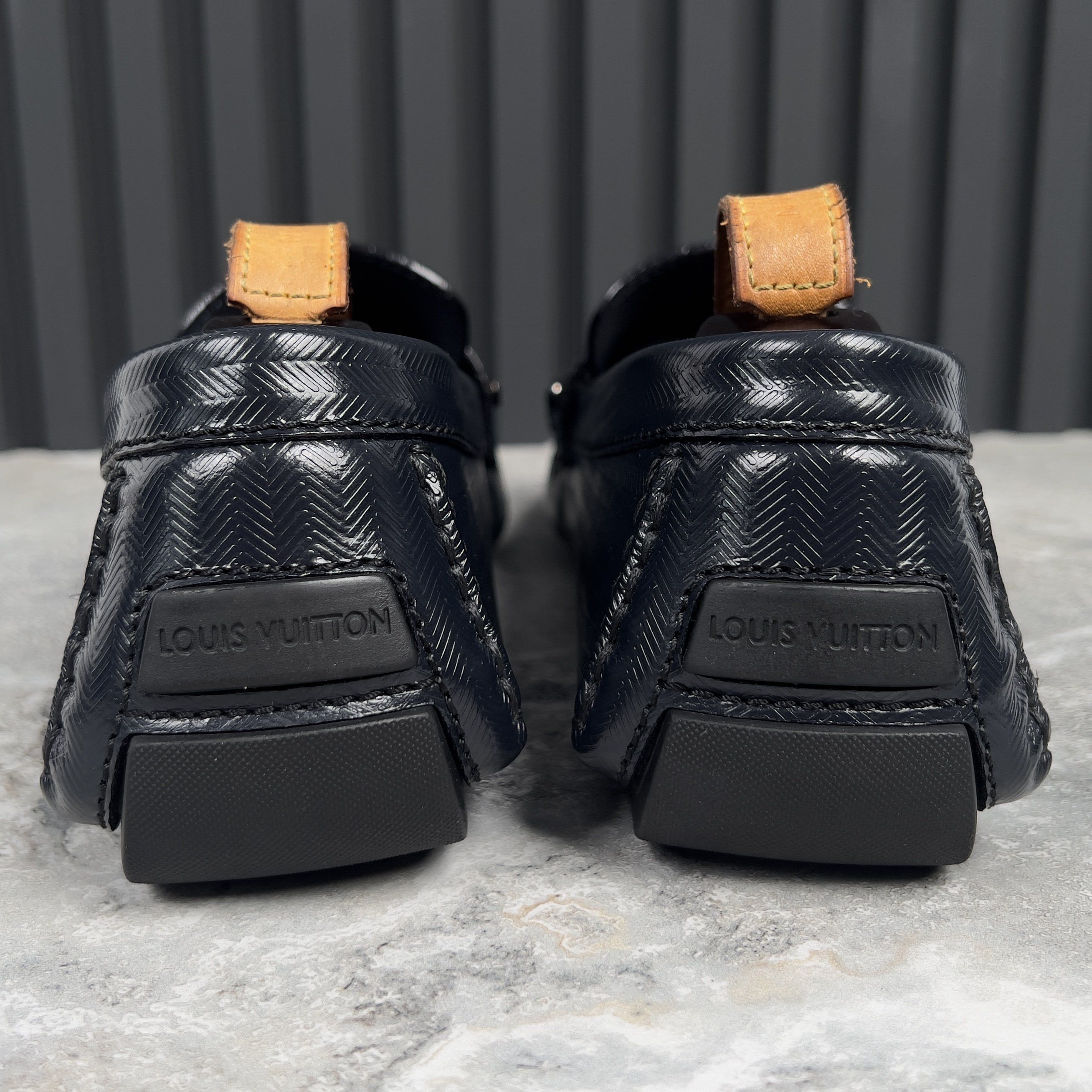 Louis Vuitton Louis Vuitton Monte Carlo Moccasins Glazed Leather Size US 12.5 / EU 45-46 - 10 Thumbnail