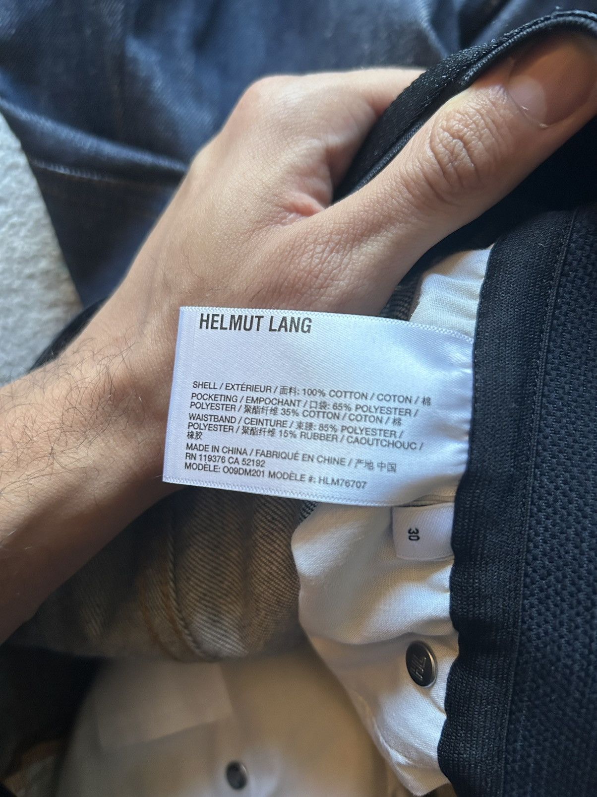 Helmut Lang Helmunt lang wide leg jeans Size US 30 / EU 46 - 3 Thumbnail