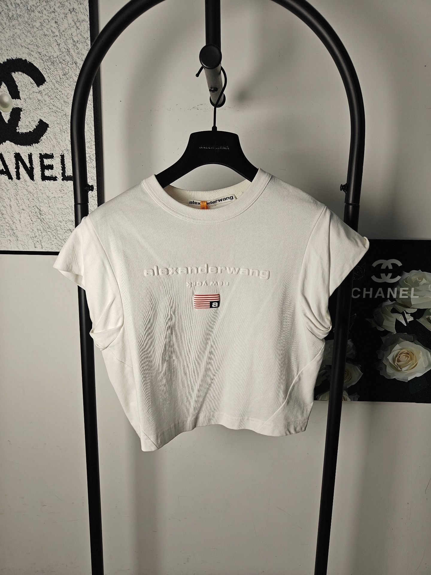 Alexander Wang Alexander Wang Retro White T-Shirt m Men Size US M / EU 48-50 / 2 - 1 Thumbnail