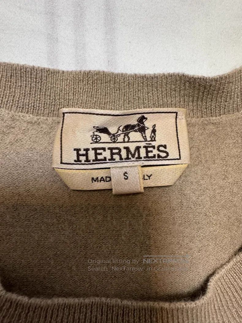 Hermes Hermes Cashmere sweater, 60% Cashmere+40% Cotton Size US S / EU 44-46 / 1 - 7 Thumbnail