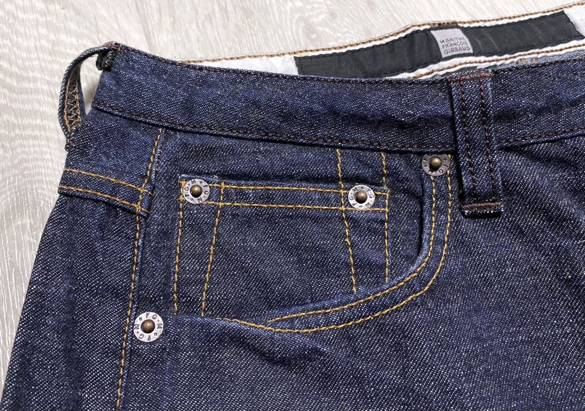 Marithe + Francois Girbaud Marithé + Francois Girbaud M+FG Navy Selvedge Denim Jeans Size 27" / US 4 / IT 40 - 11 Thumbnail