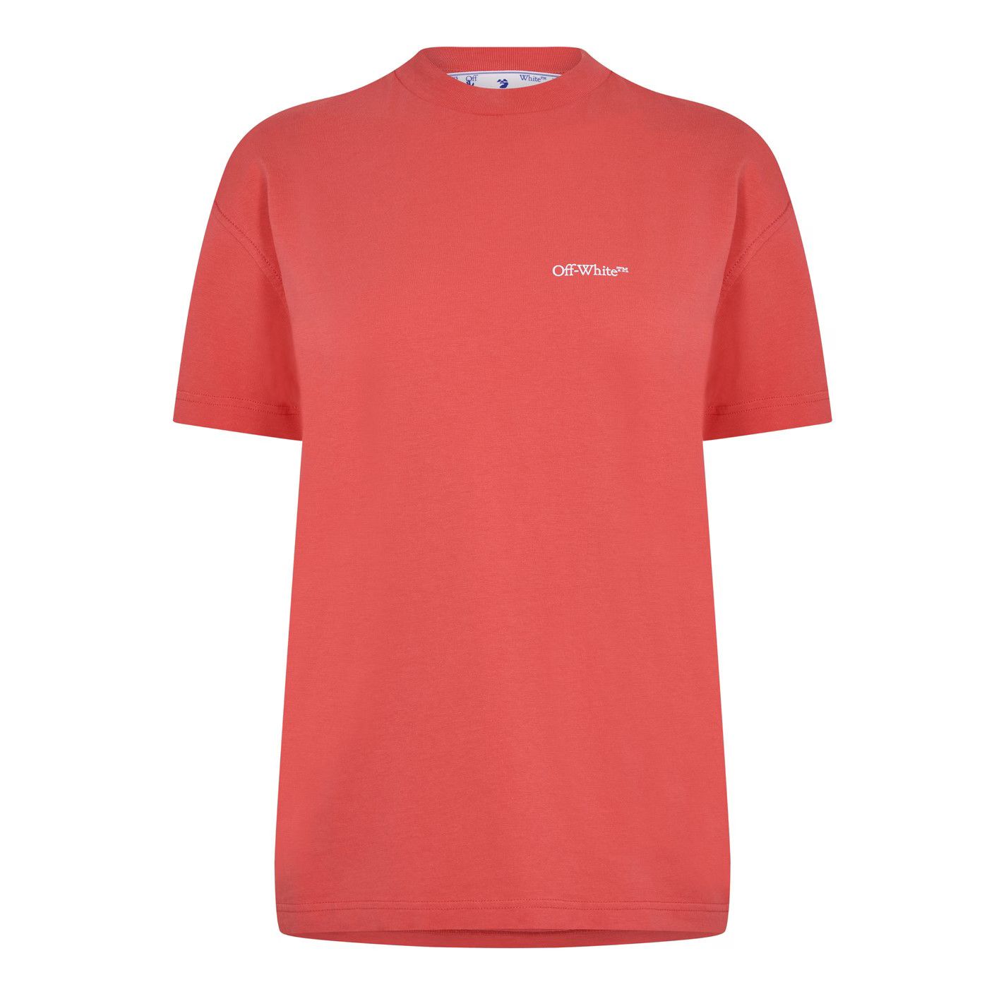 Off-White o1g2r1mq1224 T Shirt in Red Size XXS / US 00 / IT 34 - 1 Thumbnail