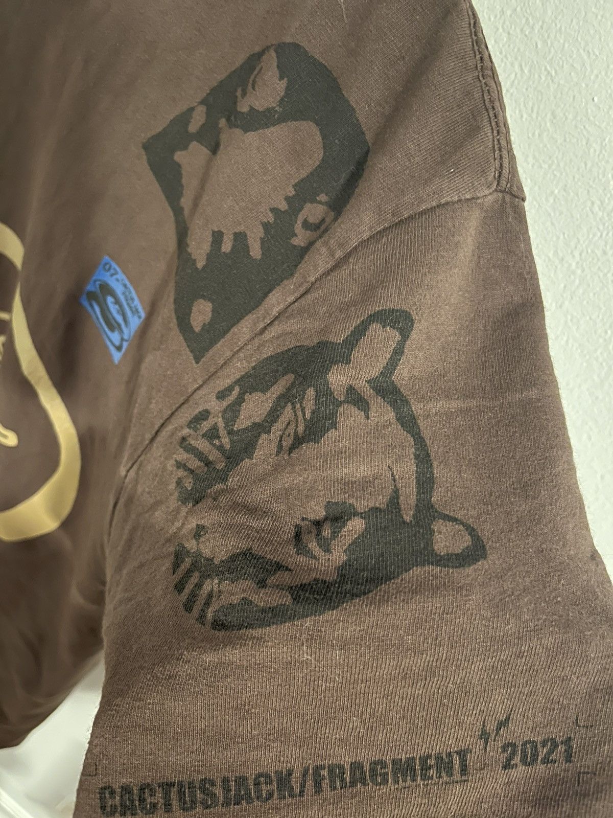 Travis Scott Cactus Jack Travis Scott For Fragment Hiroshi Tee Size US M / EU 48-50 / 2 - 4 Thumbnail
