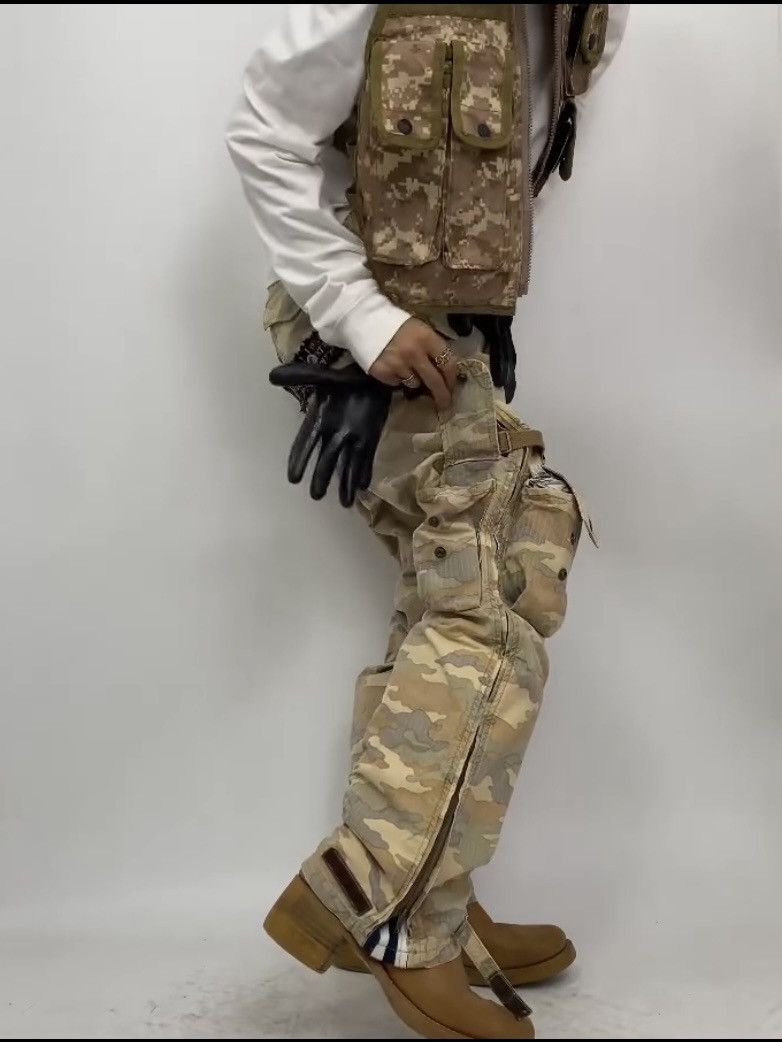 PPFM RARE💥PPFM Hypric Track Long Zipper Camouflage Tactical Pants Size US 33 - 22 Thumbnail