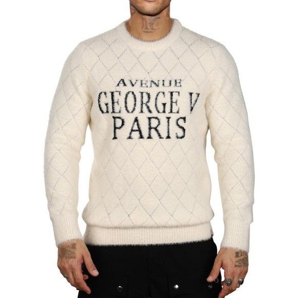 Designer Men’s Designer Off White Avenue George V of Paris sweater 10 Size US L / EU 52-54 / 3 - 1 Thumbnail