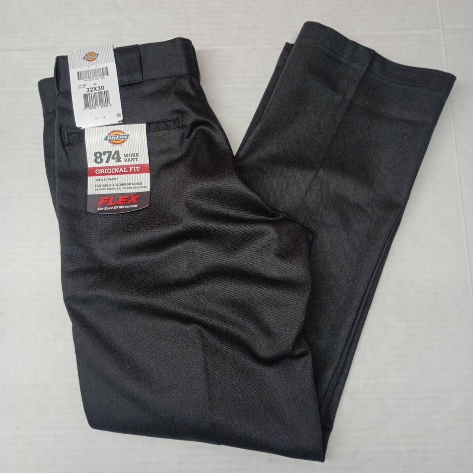 Dickies Dickies 874 Pants Men's Original Fit Work Pants 32x30 Black Size US 32 / EU 48 - 1 Thumbnail