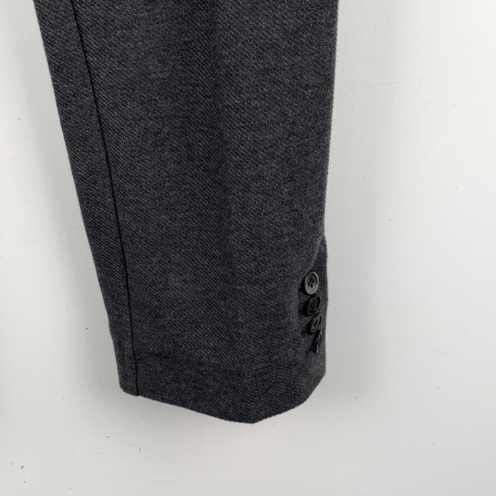 Thom Browne Thom Browne Four-Bar Cotton Pants Dark Grey (36) Size 25" / US 0 / IT 36 - 5 Thumbnail