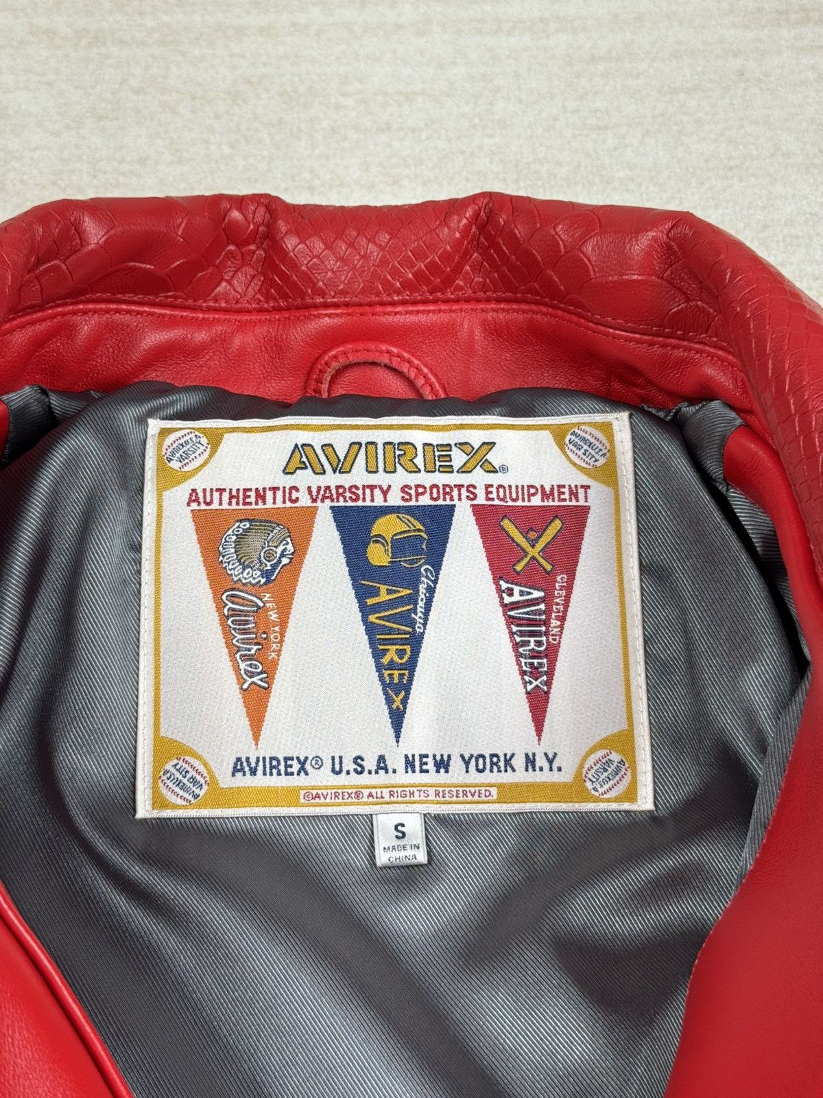 Avirex Trapstar leather jacket S Size US S / EU 44-46 / 1 - 5 Thumbnail