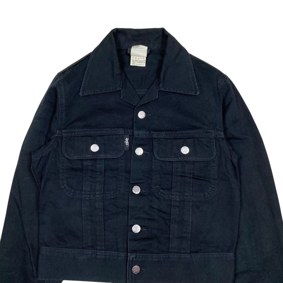 Designer × agnes b. Agnes B.Homme Trucker Denim Jacket Size US S / EU 44-46 / 1 - 4 Thumbnail