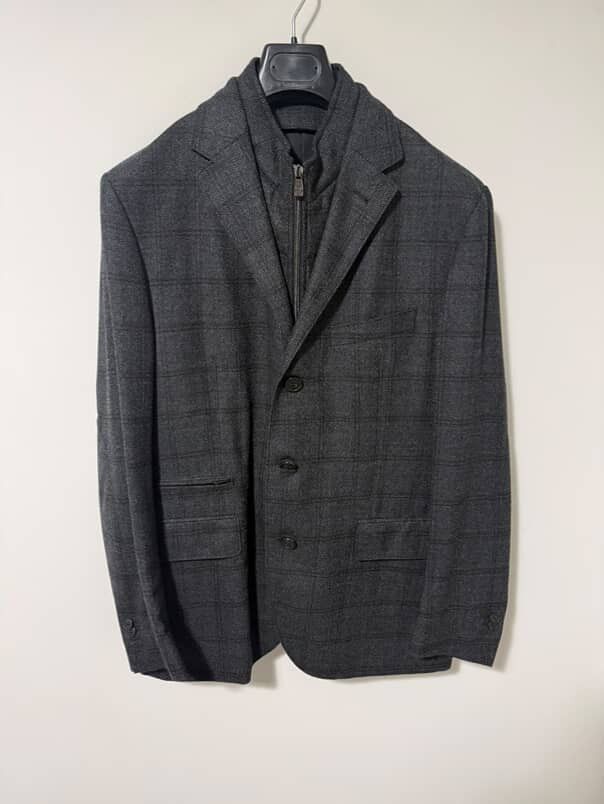 Corneliani Corneliani grey wool blazer Size 44R - 1 Thumbnail