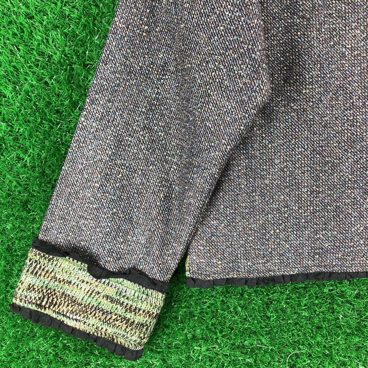 Japanese Brand Vintage 90's Knit Wool Jacket Button up Size S / US 4 / IT 40 - 6 Thumbnail