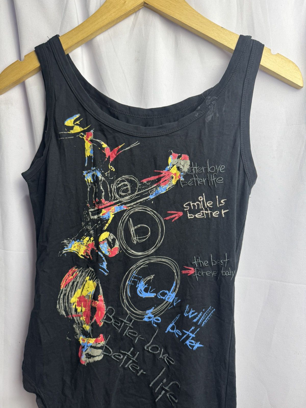 Moschino Moschino Tanktop Size S / US 4 / IT 40 - 2 Thumbnail