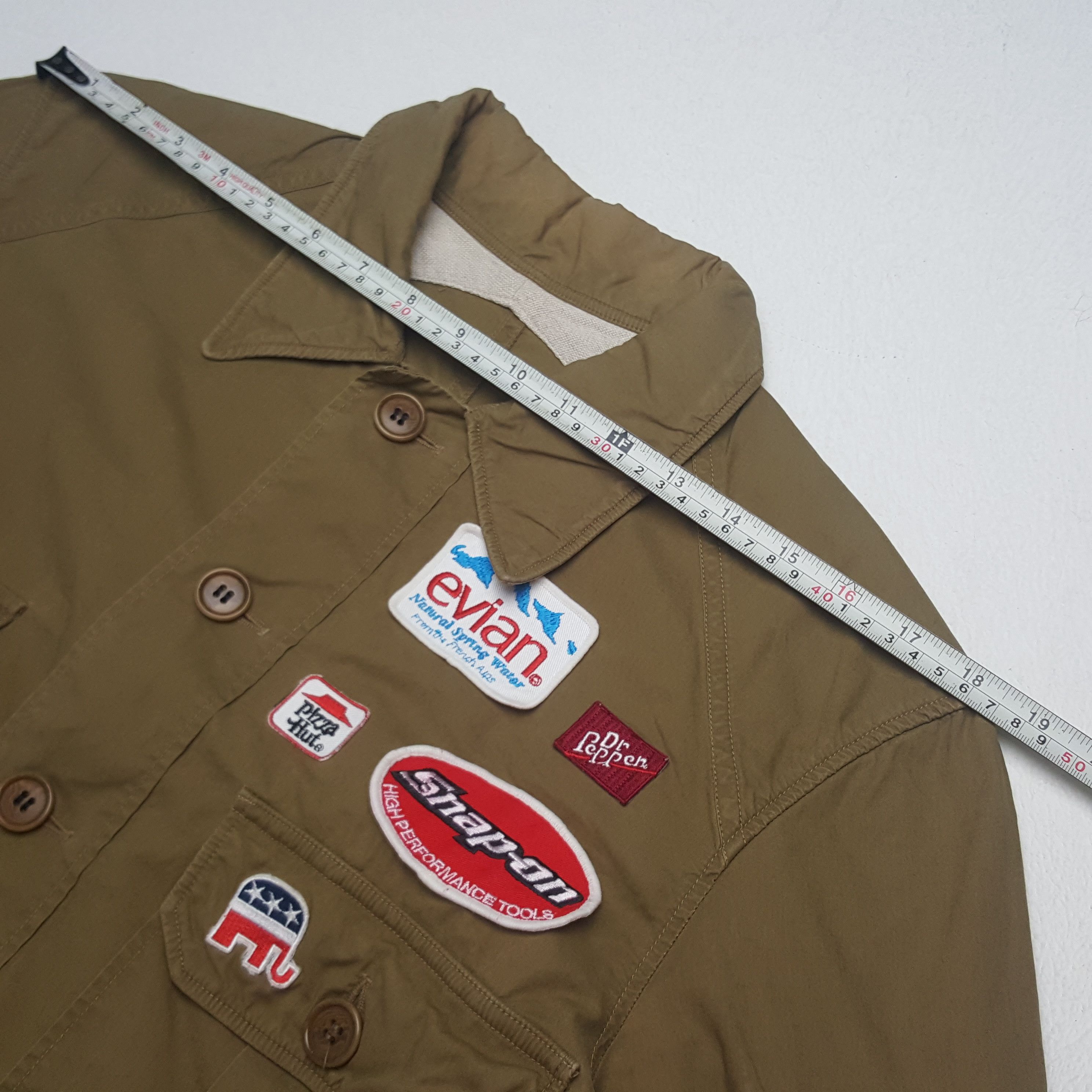 Dries Van Noten × Vintage Vintage Dries Van Noten Military Style Button Up Jacket Size US M / EU 48-50 / 2 - 6 Thumbnail