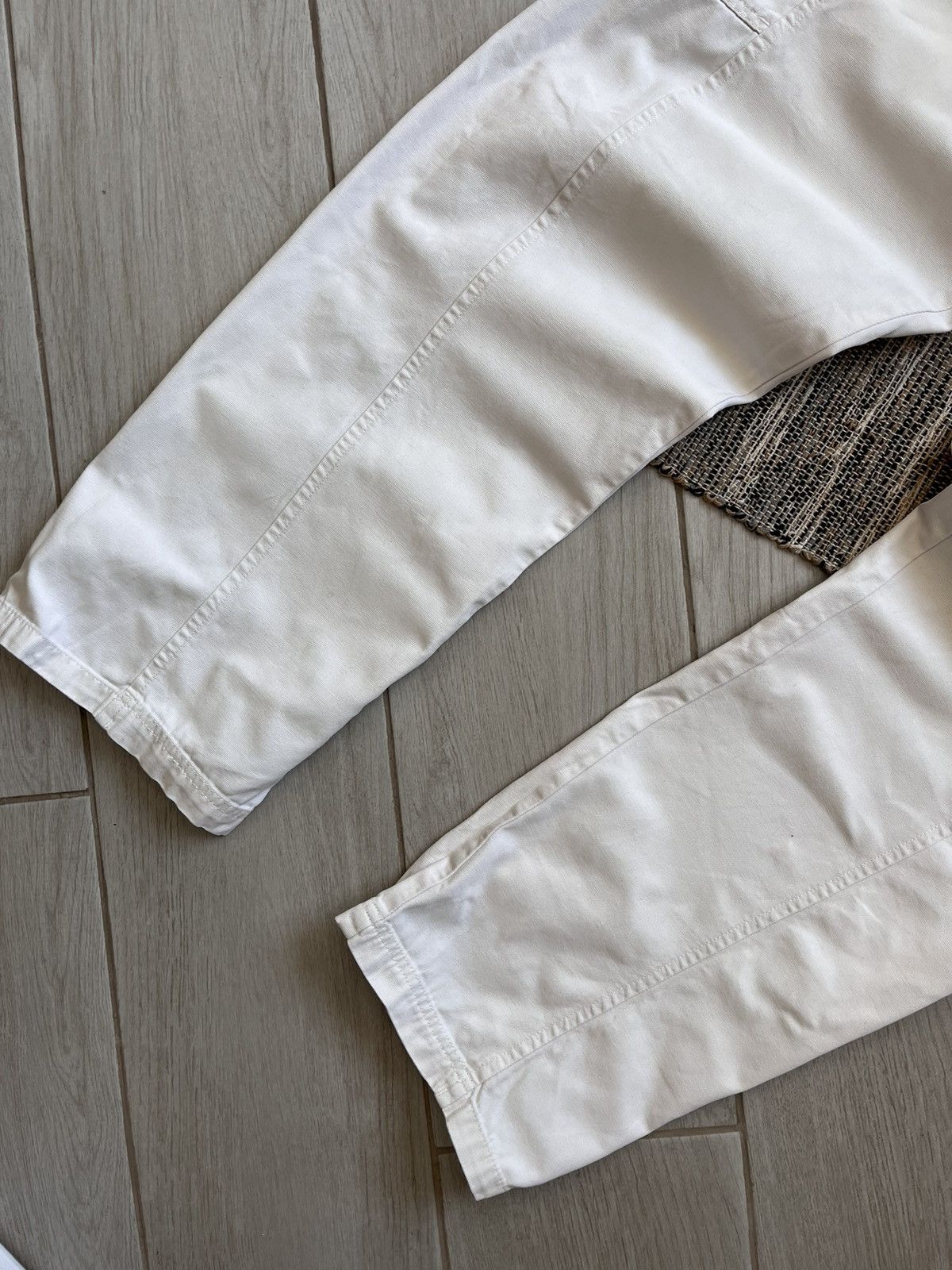 Reebok × Vintage Vintage Reebok cargo pants white sweatpants Size US 36 / EU 52 - 5 Thumbnail