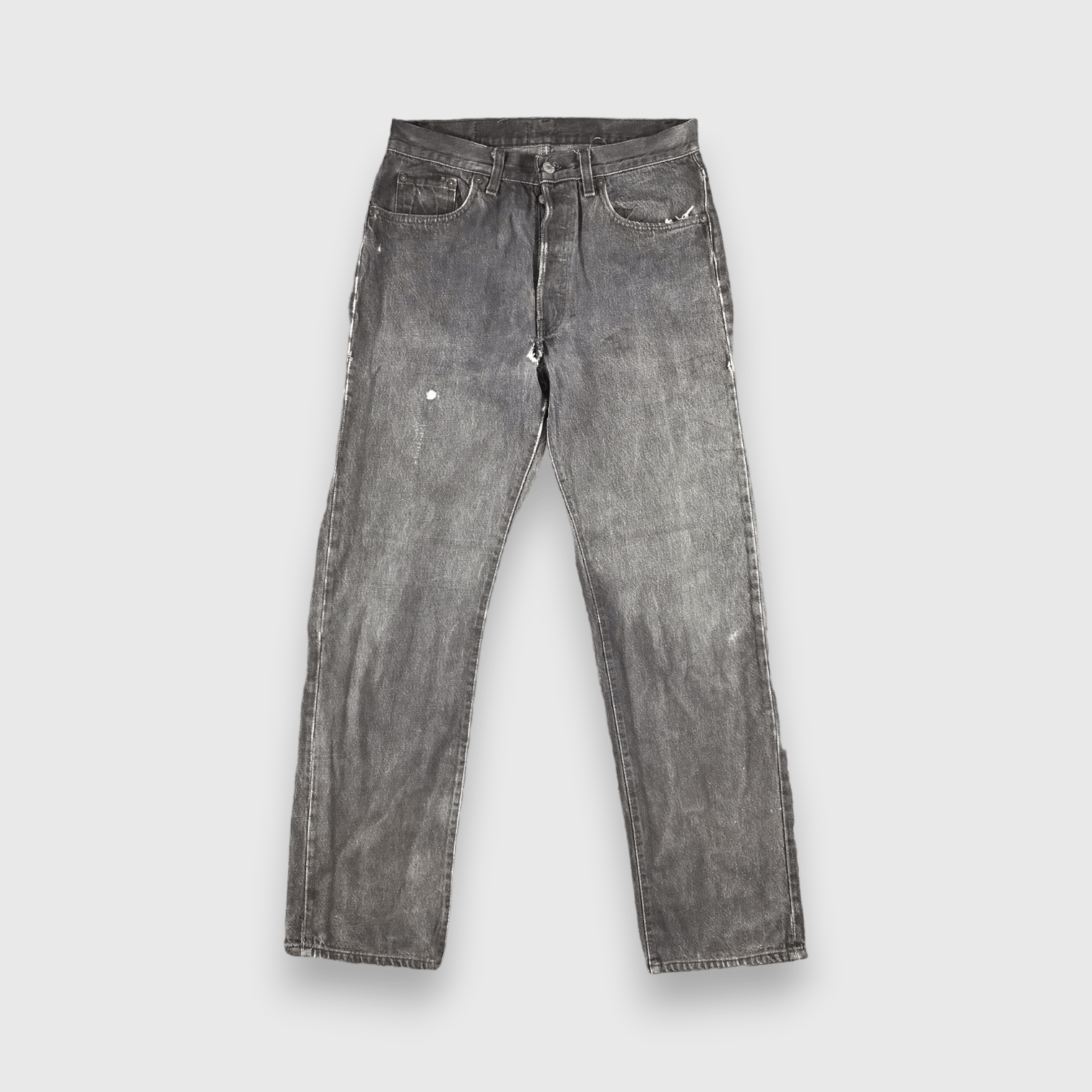 Levi's Vintage 90s Ripped Levis 501 Earth Tone Jeans-J1515 Size US 30 / EU 46 - 1 Thumbnail