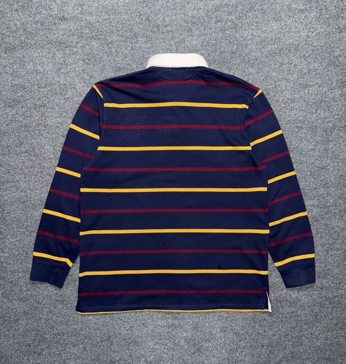 Polo Ralph Lauren Polo Ralph Lauren Striped Lion Crest Rugby XXL Size US XXL / EU 58 / 5 - 8 Thumbnail