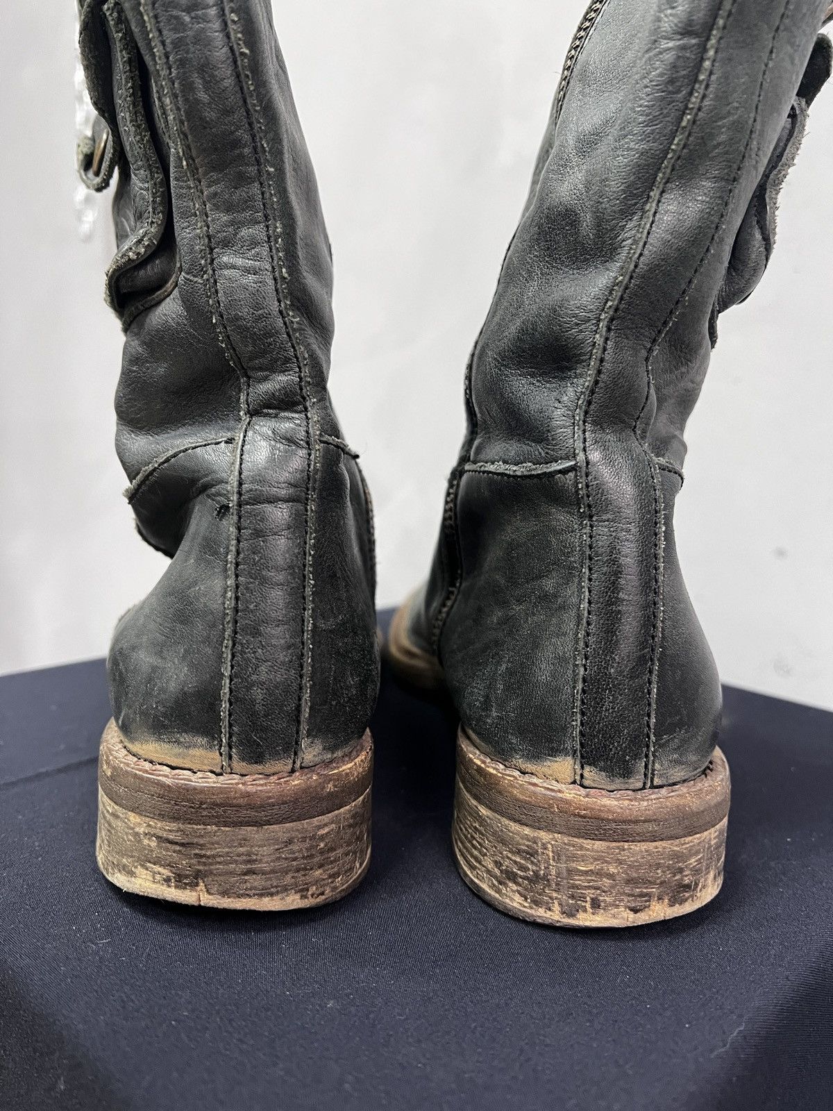 Undercover Rare undercover style leather moto moto boots archive 2000s Size US 7.5 / EU 40-41 - 5 Thumbnail