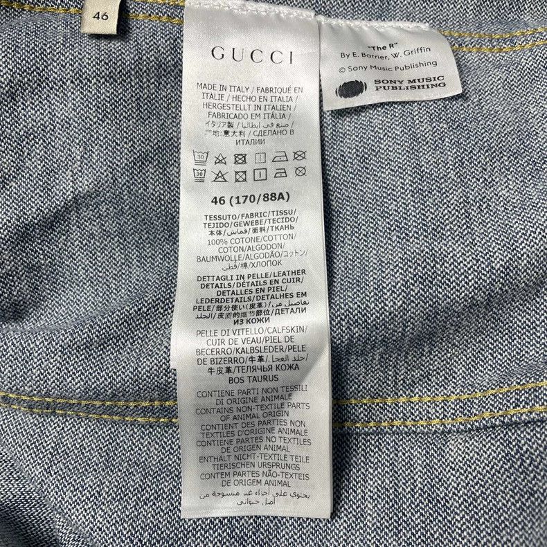 Gucci Gucci Denim jacket 2502-Nextarrow Size US S / EU 44-46 / 1 - 5 Thumbnail